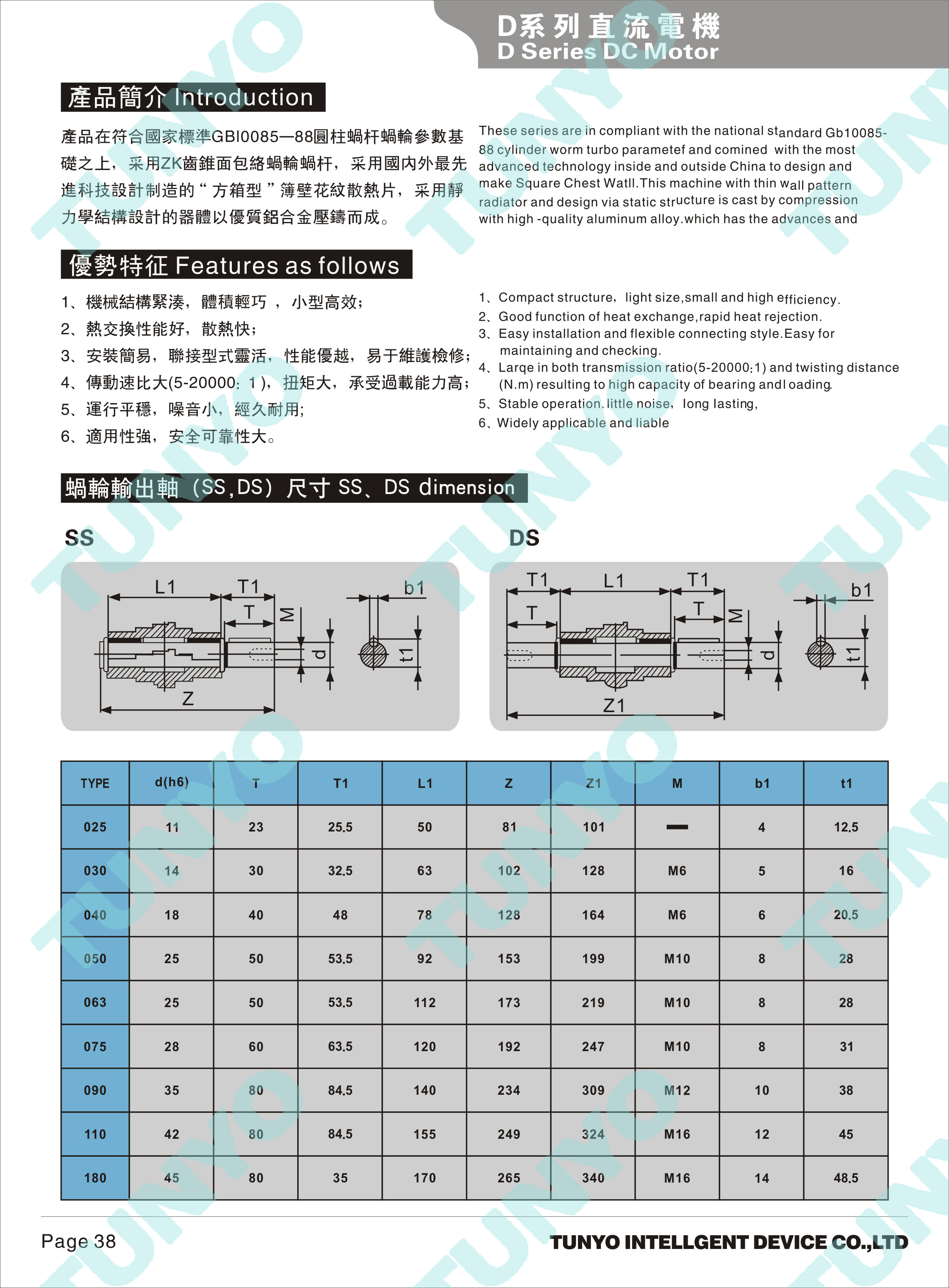 DM07(20-25-30W)蜗轮减速直流电机