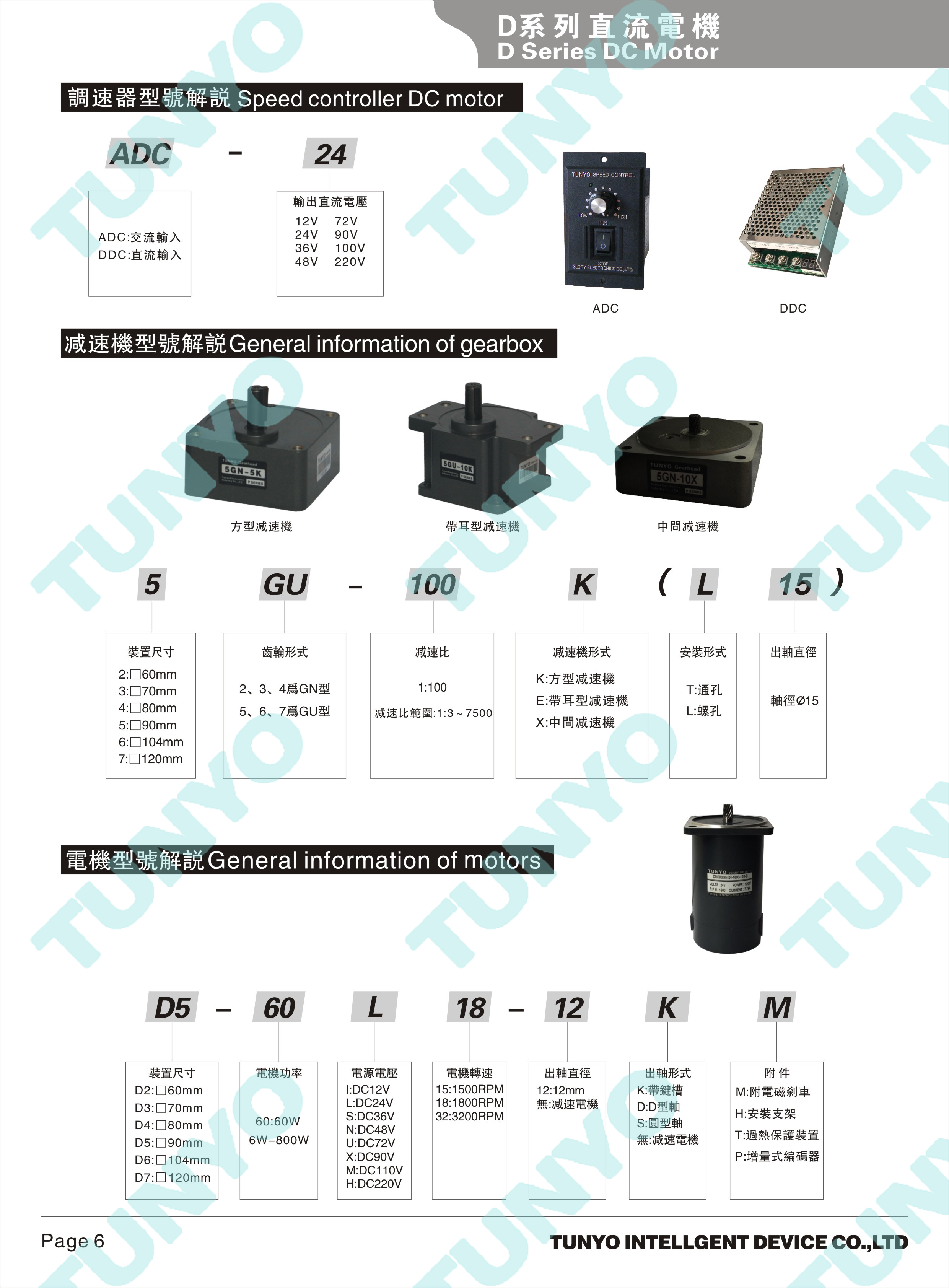 DM08(30-40-60W)直流减速电机